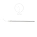 Fenzl Lens Manipulating Hook, Angled T-Shaped Tip, 0.15mm
