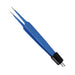 Non-Stick Bipolar Forceps Bayonet 195mm 0.5mm Tip European Flat Plug