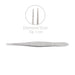 Micro Ring Forceps, 2 x 1 mm Diamond Jaw, 18 cm