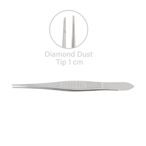 Microsurgery Forceps Straight Diamond Jaw