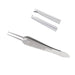 Castroviejo Suturing Forceps Angled 1x2 Teeth Tying Platform Titanium