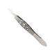 Jaffe Utility Forceps, Curved, Smooth Jaws, Titanium