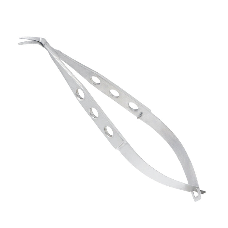 Corneal Transplant Scissors, Strongly Curved, Delicate, Left