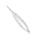 Castroviejo Universal Corneal Scissors, Sharp Tips, Strong Curve, Large Blades