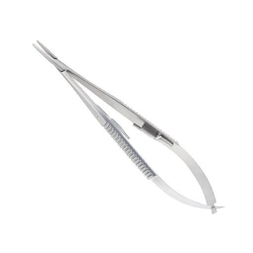Castroviejo-Micro Needle Holder 9cm Straight Smooth Jaw