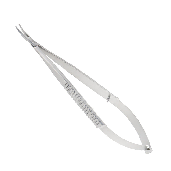 Micro Needle Holder 160mm Curved Jaw Without Catch