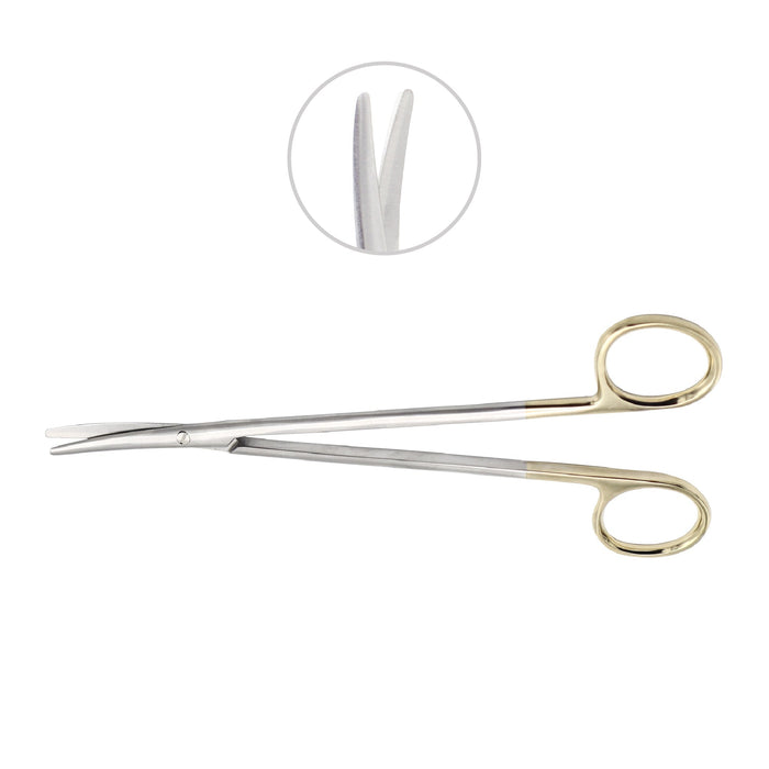 Lexer-Baby Dissecting Scissors Curved 10cm