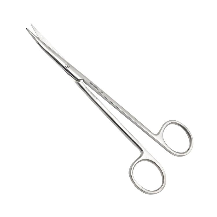 Reynolds Fine Operating Scissors, Curved, TC, 15cm