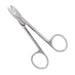 BEEBEE Crown Scissors, Pointed, Curved 10.5cm