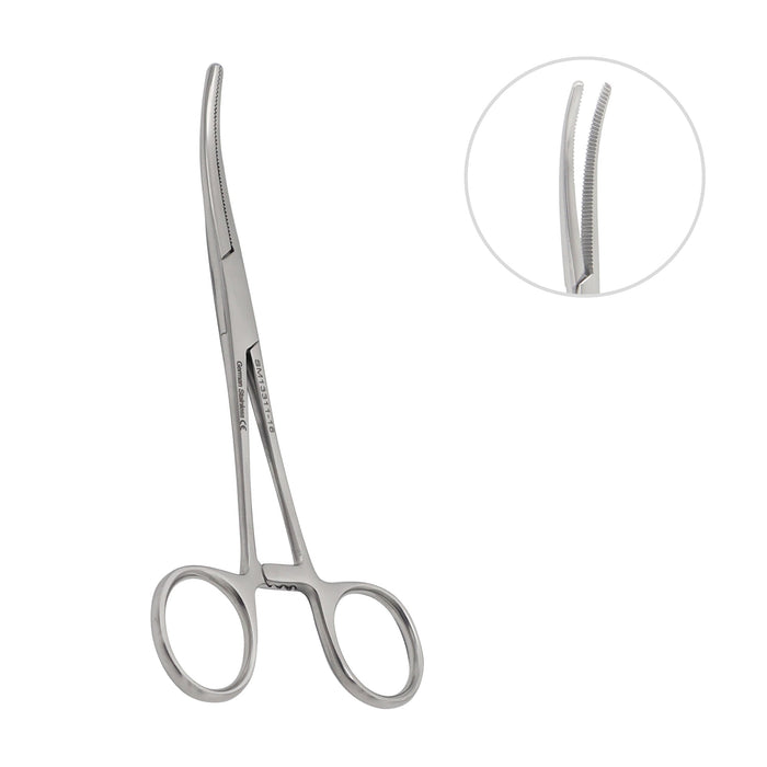 Dandy Hemostatic Forceps Curved 14 cm