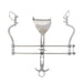 Kirschner Abdominal Retractor Set, 1 Frame  4 Blades
