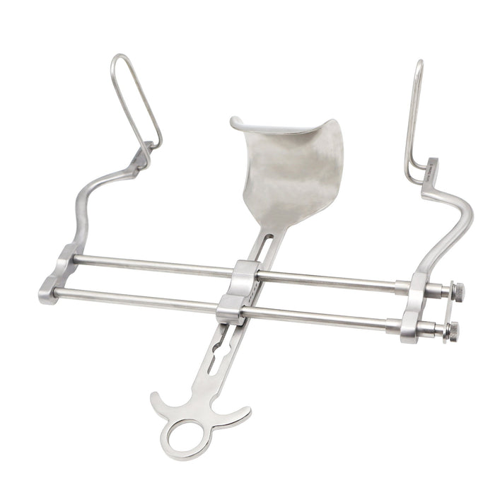 Balfour-US Abdominal Retractor, Complete with Central and Side Blades, 180 mm