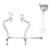 Frazier Abdominal Retractor, 85 mm, 40 x 40 mm Blade