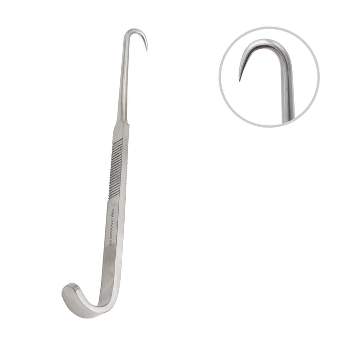Iterson Tracheal Hook, Pointed, 16 cm