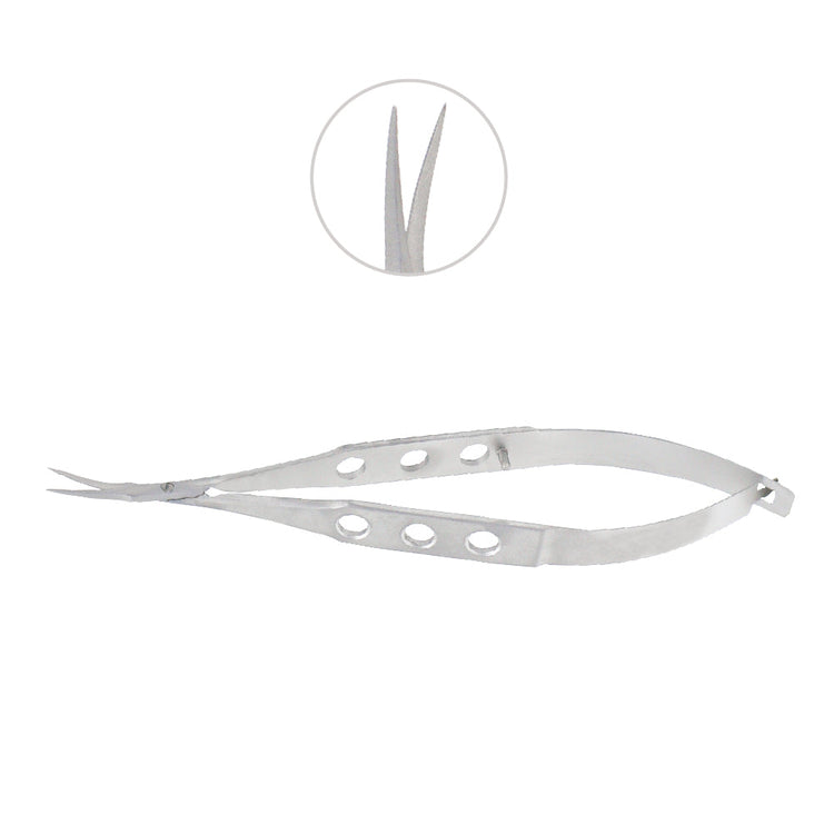 Micro Scissors Pointed 45 Degree 18cm