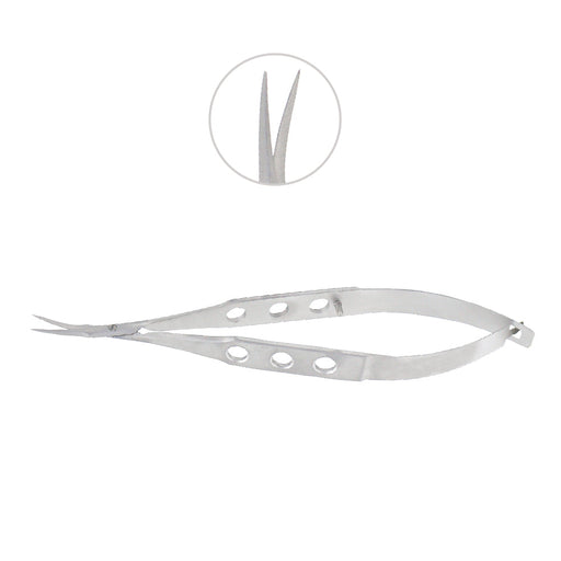 Micro Scissors Pointed 45 Degree 18cm