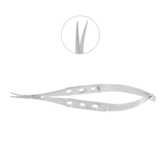 Micro Scissors Pointed 45 Degree 18cm