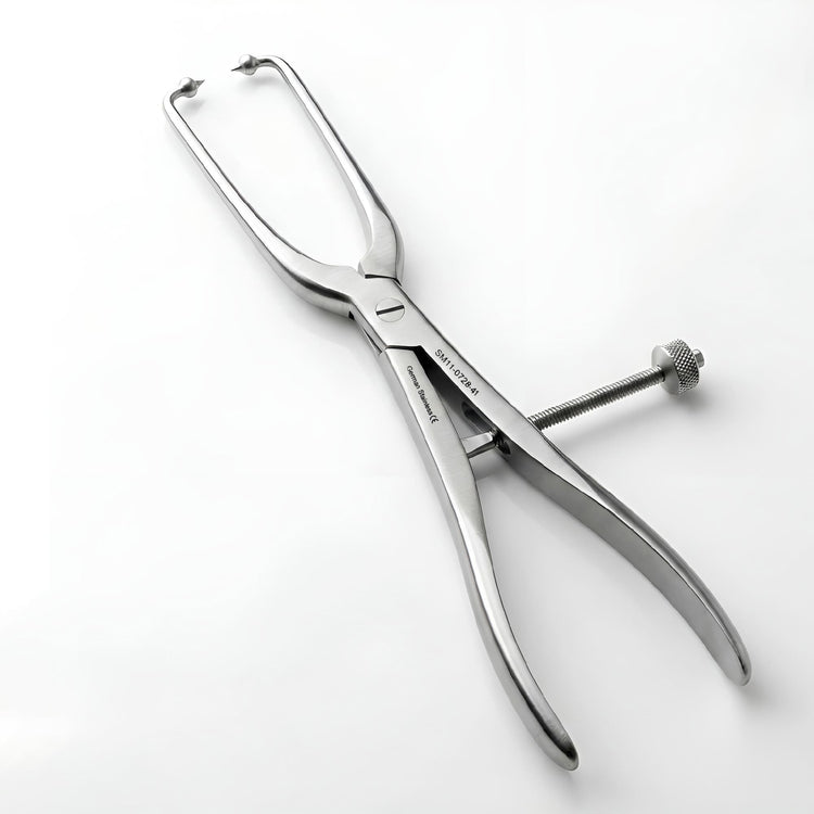 Reduction Forceps with Tips, Wide Ratchet, 13mm