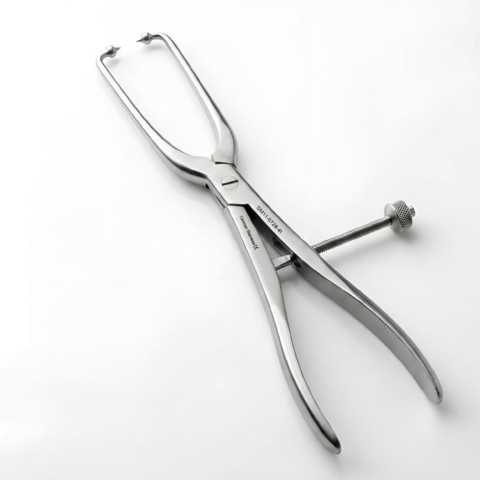 Reduction Forceps with Tips, Wide Ratchet, 13mm