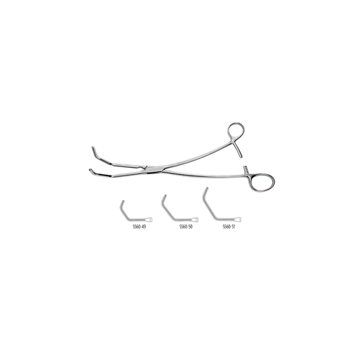 Satinsky Vena Cava Clamp - Debakey Teeth - ddpeliteusa
