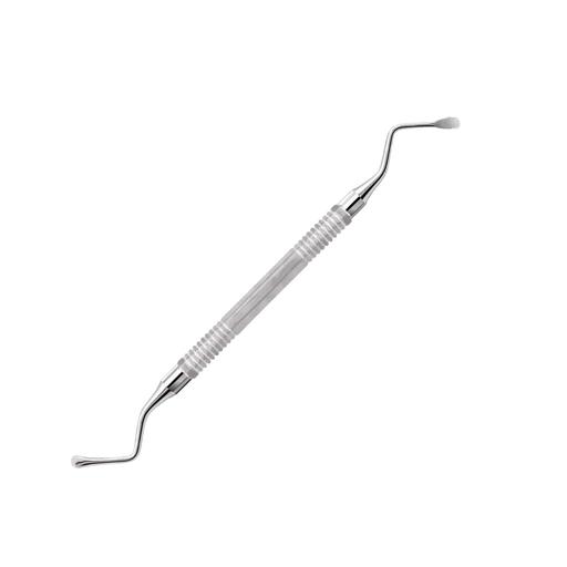 seratted lucas surgical bone curette dental instrument 