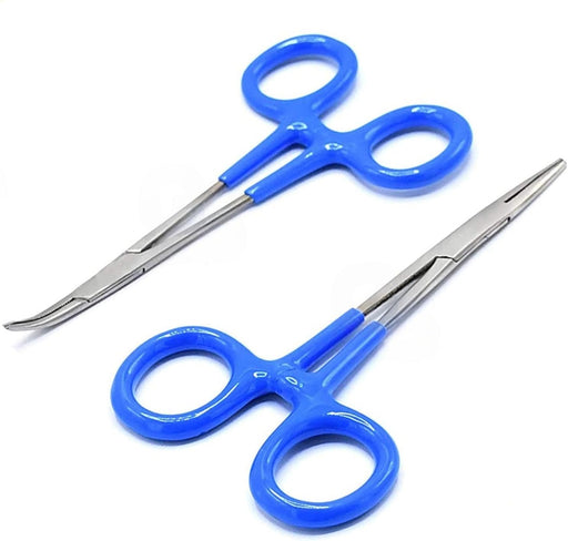Set of 2 PVC Grip Handle Straight Curved Hemostat Pliers 5"
kelly hemostatic forceps curved
kelly hemostatic forceps definition
kelly hemostatic forceps straight
kelly hemostatic forceps use
