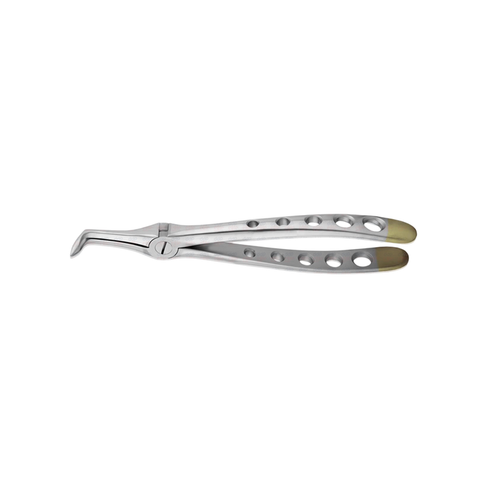 Spade Lower Root Forceps #145ED, Serrated, Xcision, Diamond Coated - ddpeliteusa