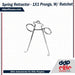 Spring Retractor 1X1 Prongs 