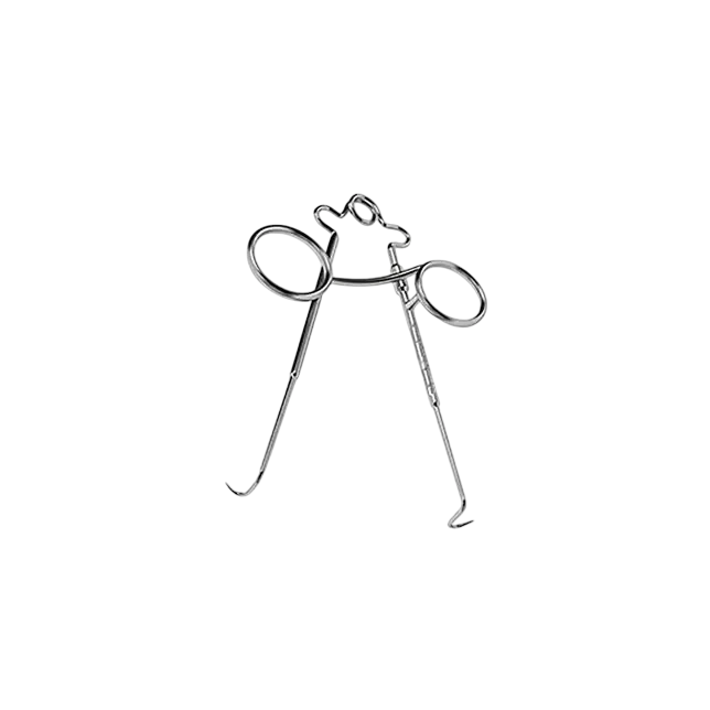 Spring Retractor 1X1 Prongs With Ratchet