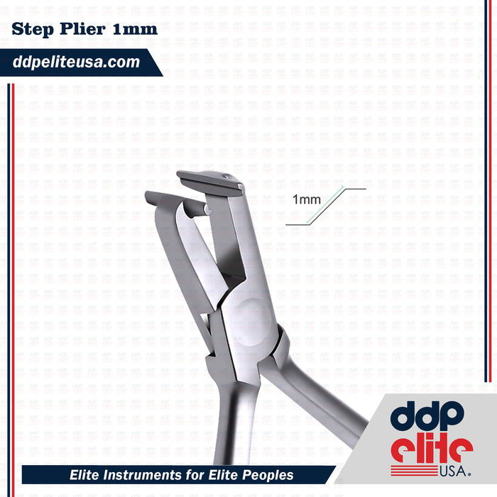 Step Plier: Precision Tool for Bayonet Bends in Orthodontics | Ddpeliteusa