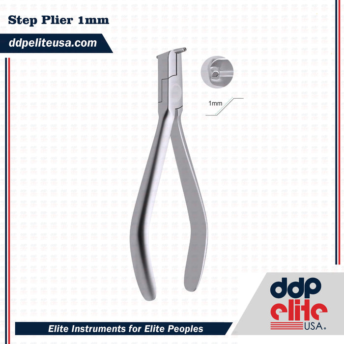 Step Plier: Precision Tool for Bayonet Bends in Orthodontics | Ddpeliteusa