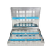 Sterilizing Cassette for Twenty Instruments
Sterilizing Cassette for 20 Instruments
Sterilizing Cassette 