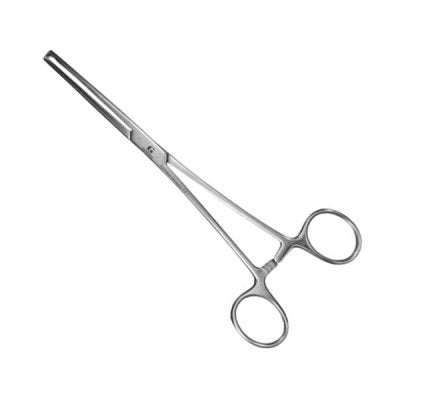 Rochester-Ochsner Forceps (Straight, 1.25-inch Teeth)