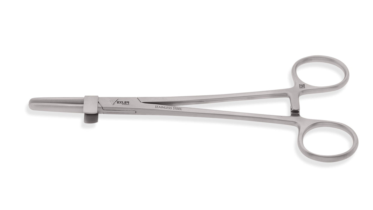 5 3/4" Straight Tubing Clamp, Wide Jaws and X-Long Catch