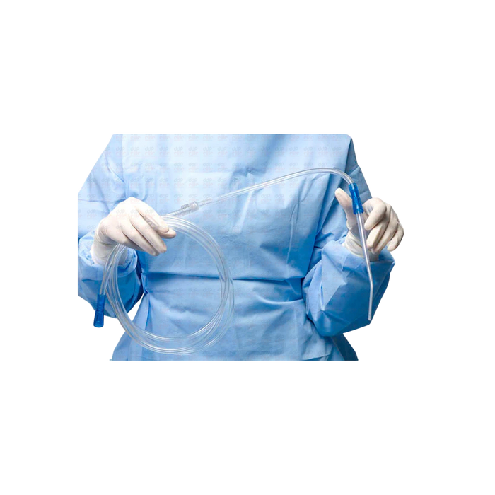 Surgical Aspirator Tube 9.85" w/ Yankauer Suction Tip - ddpeliteusa
