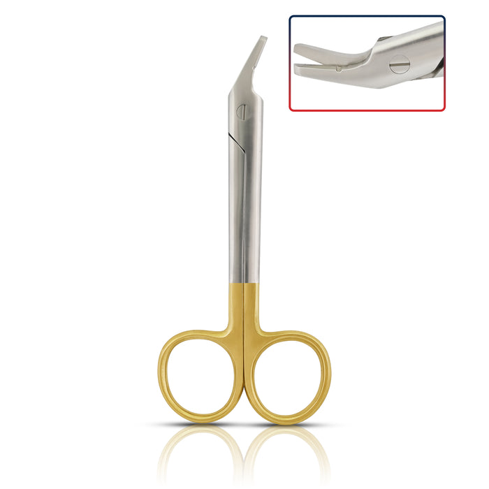 T/C Universal Crown Wire Cutting Scissors 4.75″ Angled