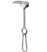 The Israel Retractor is a 6 prng blunt that measures 2 3/4" wide by 1 5/8" deep