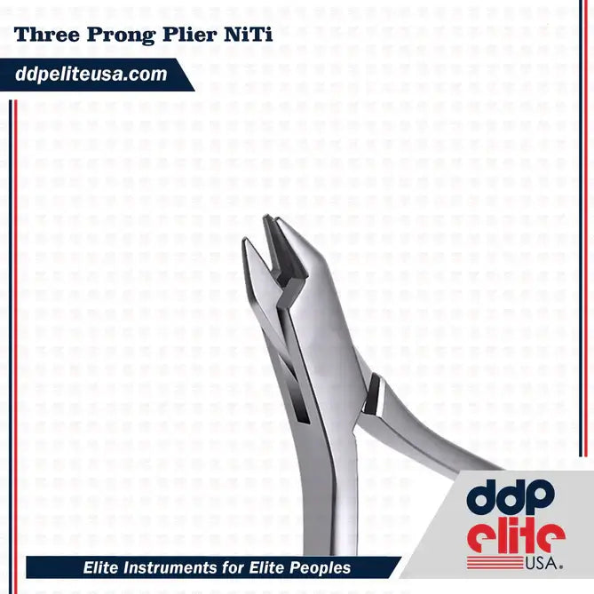 Three Prong Plier NiTi 
3 prong plier NiTi
Three Prong Pliers NiTi 