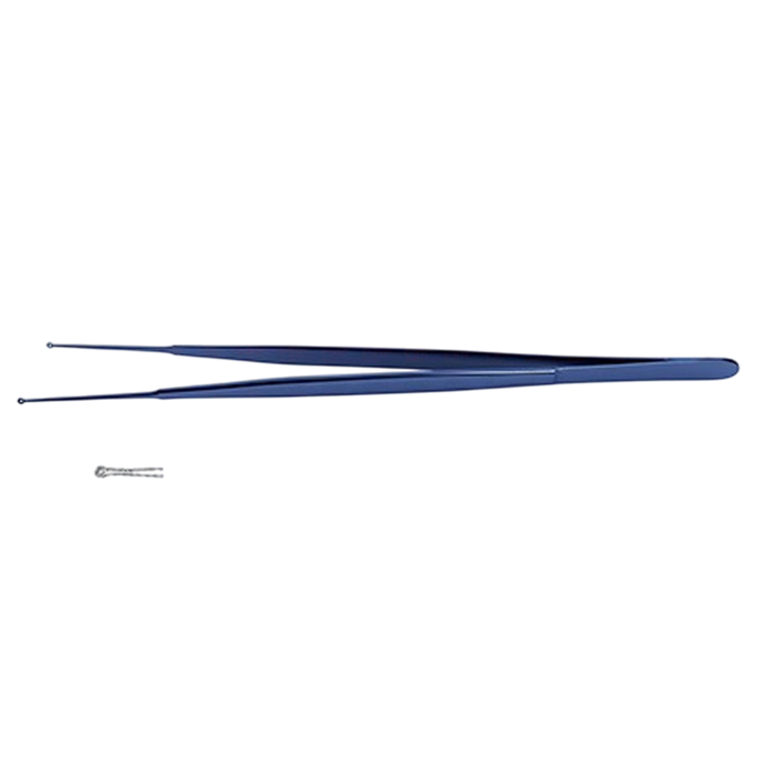 Titanium Gerald Ring Tip Forceps - ddpeliteusa