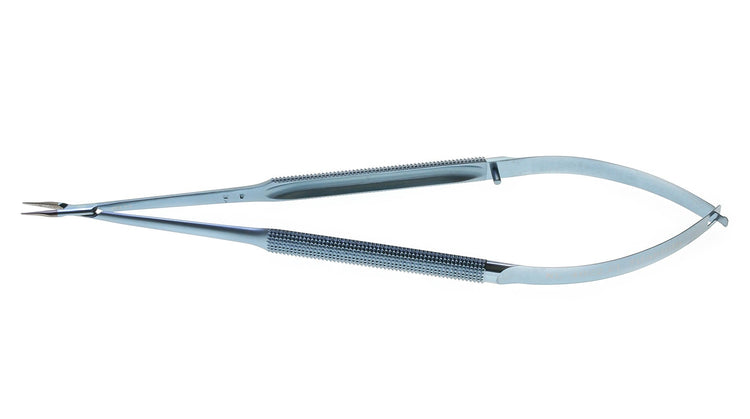 Titanium Micro Needle Holder - Smooth Jaws, Without Lock