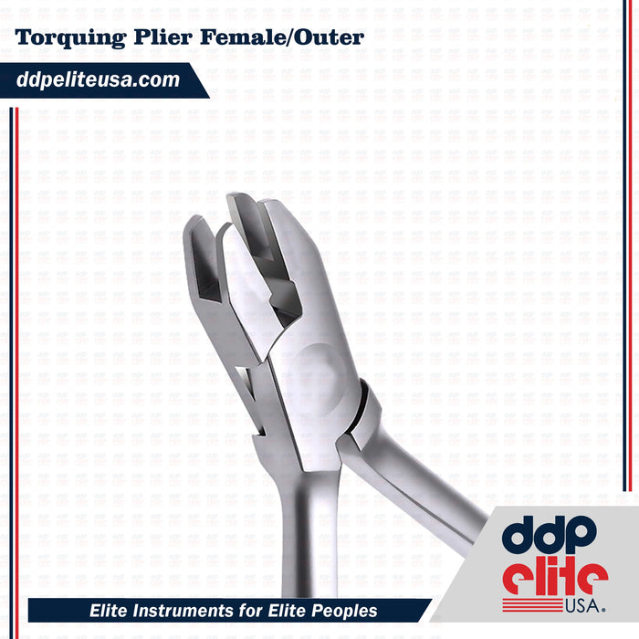 Torquing Plier Female/Outer| Placing Torque in Orthodontic Wires | Ddpeliteusa