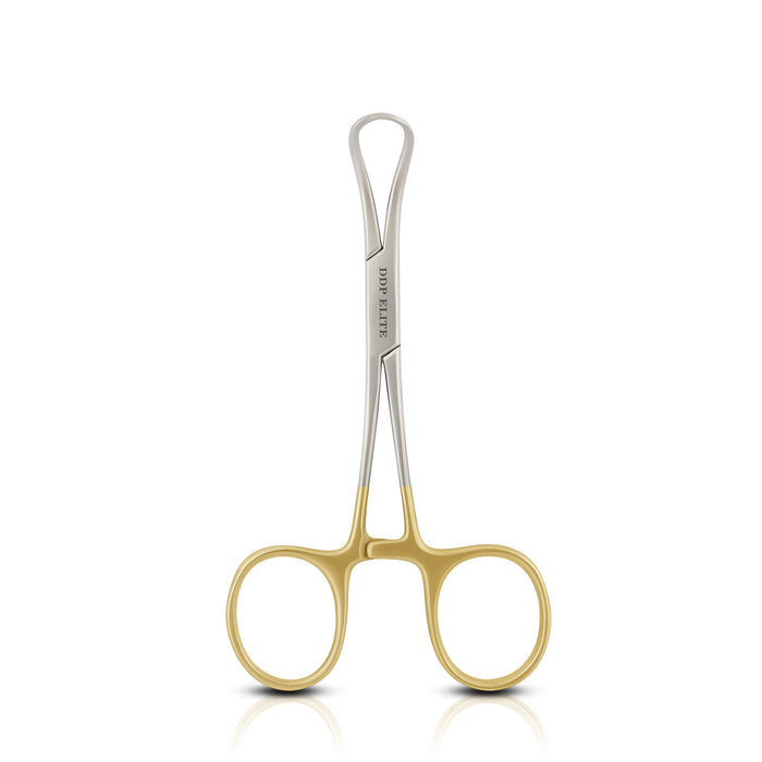 Towel Clamp Backhaus Forceps Gold Plated 5" Medical Surgical Instrument