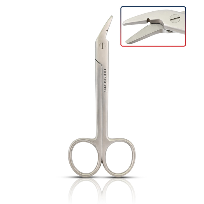 Universal Crown Wire Cutting Scissors 4.75" Angled