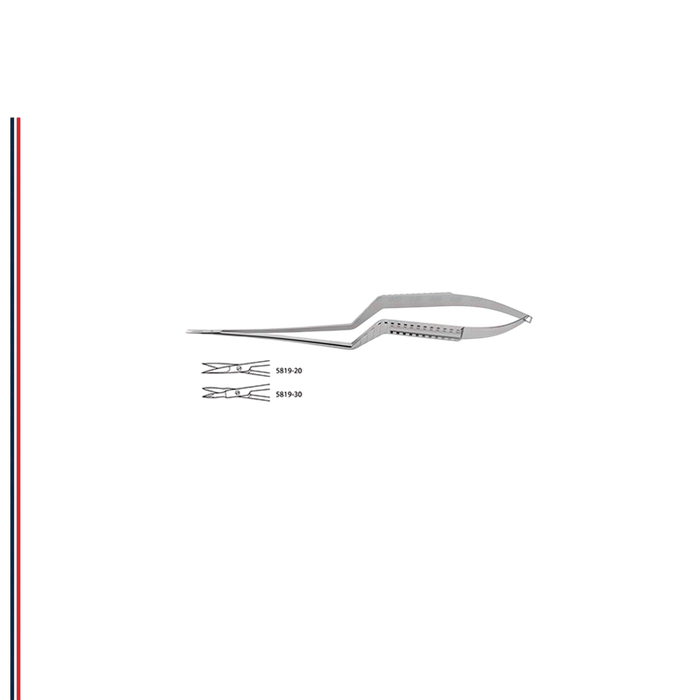 Yasargil Micro Bayonet Scissors - ddpeliteusa