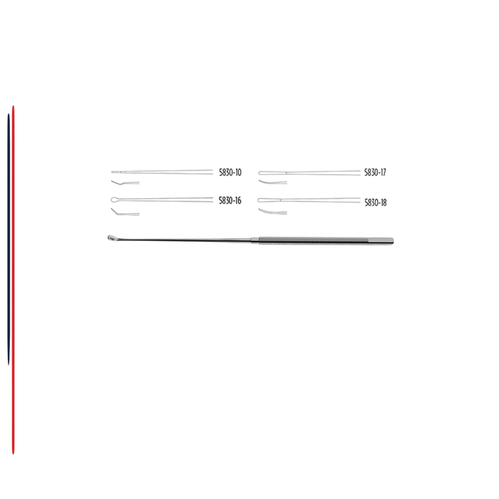 Yasargil Micro Neuro Round Handle Dissector - ddpeliteusa
