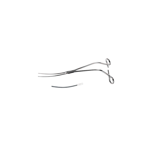 Zanger Acutely Curved Abdominal Aorta Clamp - ddpeliteusa