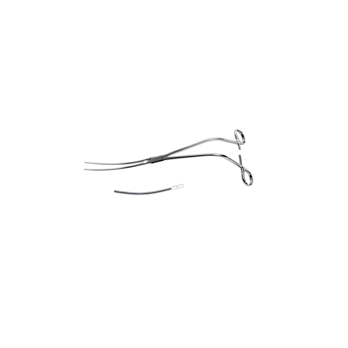 Zanger Acutely Curved Abdominal Aorta Clamp - ddpeliteusa