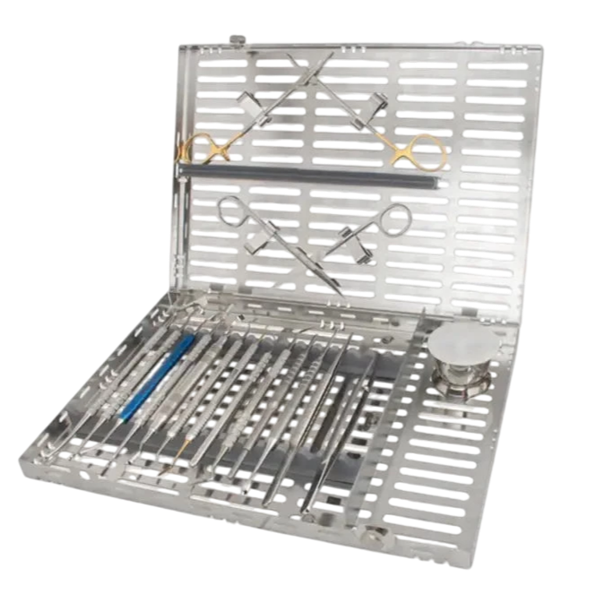 bone grafting kit w large cassette dental instrument