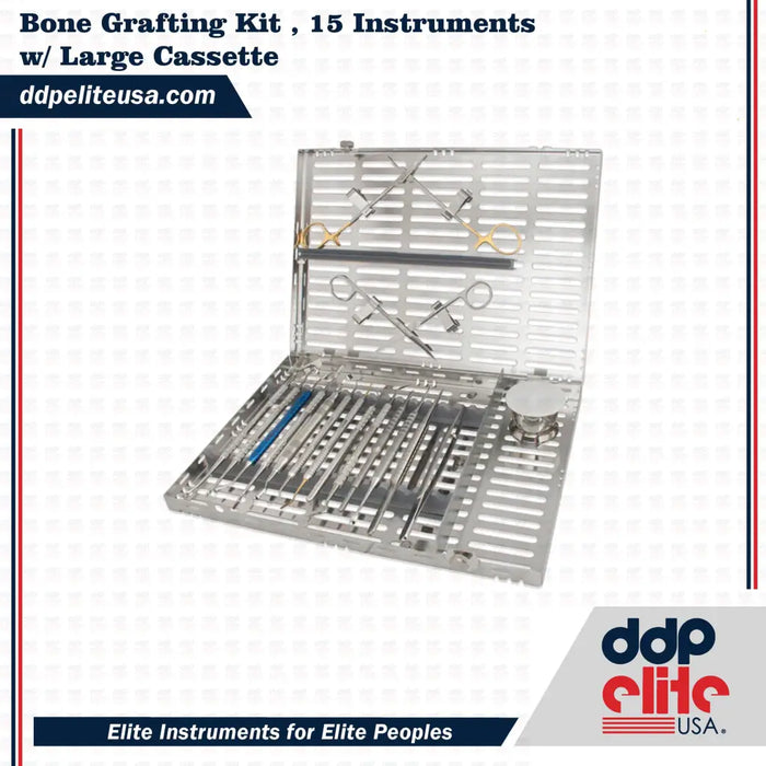 bone grafting kit w large cassette dental instrument