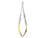 Castroviejo Needle Holder  curved smooth jaws